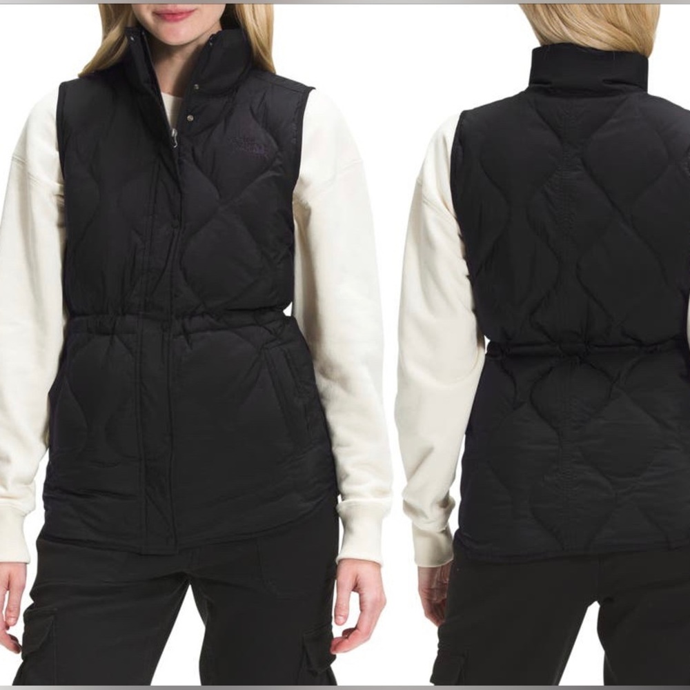 The North Face Westcliffe Down Vest Water Repellent Black NWT